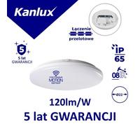 Plafoniera LED con rilevatore di movimento 15W-NW-O-SE 35007