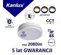 Plafoniera LED con sensore BENO 12-18W CCT-O-SEW BENO CCT 38777