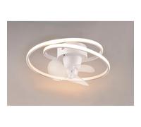 Plafoniera LED con ventilatore Umea bianco Ø 50 cm Bianco