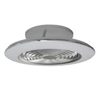 Plafoniera led con ventola Mantra Alisio mini 70+30W 2700-5000K argento - 7494 onforme]