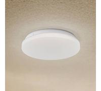 Plafoniera LED da esterni Lindby Kirkola, 3000 K, Ø 26 cm, bianca LINDBY