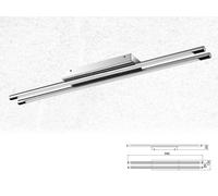 Plafoniera Led Da Soffitto Moderna Designer Sl oppio Tubo Lunghezza 940mm 36