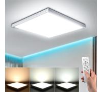 Plafoniera LED Dimmerabile Con Telecomando 36W Lampada da Soffitto Moderna