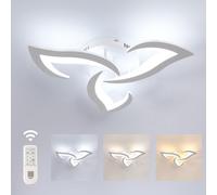 Plafoniera LED Dimmerabile, Lampada Da Soffitto Moderna in Acrilico 35W 3937LM,