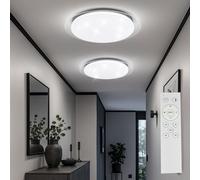 Plafoniera LED Dimmerabile Telecomando Sterneneffekt D 46,5 CM 2x [EEK: F]