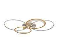 Plafoniera LED Dimmerabile Timer Telecomando Mobile Luce Notturna Oro [EEK: E]