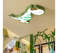 Plafoniera LED Dinosauro Camera da letto per ragazzo Lampada a sospensione Decorazione interna moderna Lampadario Scuola materna Lampada a sospensione dimmerabile Soggiorno creativo Camera da letto