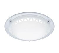 Plafoniera LED e applique 10 watt 3000K 800lm bianco TRIO PACCO 677111001