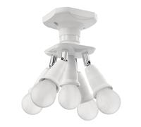 Plafoniera LED Elektra 5-flame + 5x lampade E27 bianco caldo 477lm ciascuna