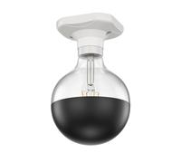 Plafoniera LED Elektra globo angolare incl. testa E27 G125 lampada a specchio [EEK: F]