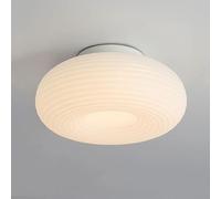 Plafoniera LED giapponese semplice bianco latte, lampada da soffitto semi-incasso con paralume in acrilico, illuminazione domestica Art Decor Lampada a sospensione a soffitto for soggiorno camera da l