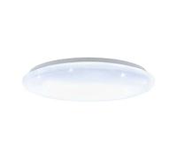 Plafoniera LED Giron-S- 4300 lm bianco caldo Ø 57 x 7,5 cm bianco