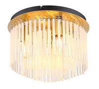 Globo Lighting Gorley plafoniera 5x40 W bianco-trasparente-oro 15698DM