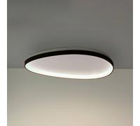 Plafoniera LED IDEAL LUX Gemini, nera, 81 cm, 2700 K, accensione/spegnimento IDEAL LUX