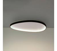 Plafoniera LED IDEAL LUX Gemini, nera, 81 cm, 4000 K, accensione/spegnimento IDEAL LUX