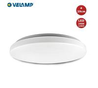 Plafoniera led integrati 32w 2400lm 4000k diametro39cm moon xl bianco