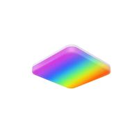 Plafoniera LED intelligente, WLAN, materia, RVBB, comm. voc./appl., imposta