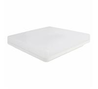 Plafoniera LED IP54 CCT 24W 2000lm quadra bianca