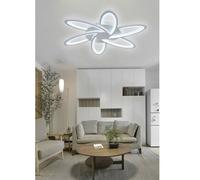 Plafoniera led lampada moderna bianca a luce fredda naturale C15-F