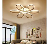Plafoniera LED Lampada Plafoniera Creativa A Forma Di Fiore 72W Paralume Acrilico Ferro Moderno Soffitto Lamp Soggiorno Camera Da Letto Camera Dei Bambini Bagno Cucina Lampada Da Soffitto,Bianca