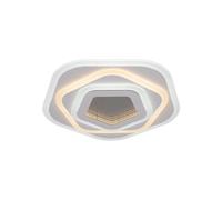 Plafoniera LED Linda 2700 lm 3000-6000K Ø 50x48,8x5,5 cm bianco Bianco