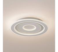 Plafoniera LED Lindby Lorvik, Ø 40 cm, bianco, CCT, dimmerabile LINDBY
