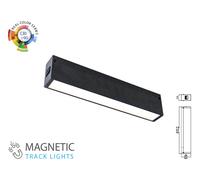 Plafoniera Led Lineare 20W 24V Neutro 4000K CRI 90 UGR 19 Per Sistema Binario Ma