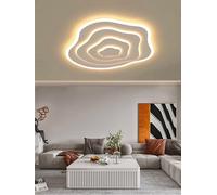 Plafoniera led luce calda 59 w lampadario a soffitto moderno effetto onda pn28bc [EEK: A]