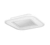 Plafoniera LED Macchioni 20W cm.38 Bianco Effetto Cristallo