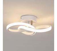 Plafoniera LED Moderna 22W 2475LM Lampada da Soffitto in Acrilico Design Fiore
