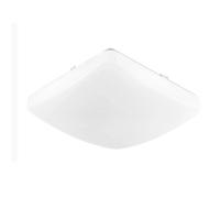 PLAFONIERA LED MOON QUADRATA BIANCA 18W 1815LM CCT 3000 E 4000 E 6500K IP44 27X6,5X27CM