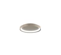 PLAFONIERA LED NIKE ORO IN METALLO 40W 5840LM CCT 2700 E 3200 E 4000K D49,5XH5CM