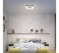 Plafoniera LED OSRAM ORBIS PIANA argento 49 x 49 cm clickdim Osram