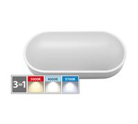 PLAFONIERA LED OVALE 'BV' 12W - 800 lumen