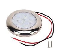 Plafoniera LED per Camper 12V, Luci Interne per Camper Impermeabili IP65, Illuminazione Bianca per Barche, Camper, Roulotte, Camion, Risparmio Energetico, 6 Perline di Cristallo
