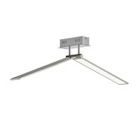 Plafoniera LED piatta lunga plafoniera orientabile LED lunga plafoniera, dimmerabile ALU, 1x LED 26.5W 1700Lm bianco caldo, L 100 cm