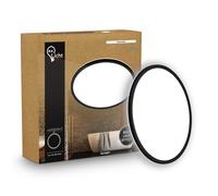 Plafoniera LED Plafoniera Bagno Pannello Piatto Indiretto Bianco Neutro IP44 ...
