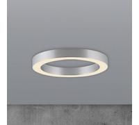 Plafoniera LED PURE Lines, Ø 35 cm, color argento, CCT Pure