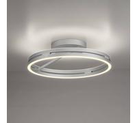 Plafoniera LED PURE Loop, alluminio, metallo, Ø 60 cm CCT Pure