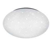 Reality Leuchten Lampada da Soffitto Integriert, 18 W, Bianco, 40 x 40 x 12 cm