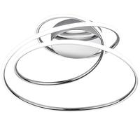 Plafoniera BOLOGNA LED con dimmerazione H.50cm cromo R67051106