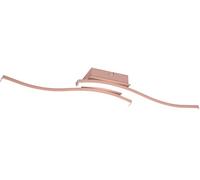 ROUTE PLAFONIERA LED 2BACC.CM.45 10W 4K ORO/ROSA