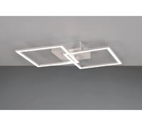 Plafoniera Led REALITY TRAIL duo lampada LED da soffitto con doppio punto luce, illuminazione moderna casa, Bianco