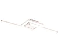 Reality Leuchten Viale R67303131 - Plafoniera a LED, in metallo bianco opaco, con LED da 17 Watt, orientabile