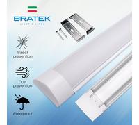 Plafoniera LED Reglette Barra Piatta Soffitto Parete 60 120 150 cm Risparmio [EEK: F]