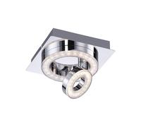 Plafoniera LED Regolabile B:17 CM Cromo Piccolo 3000 K Plafoniera Interno