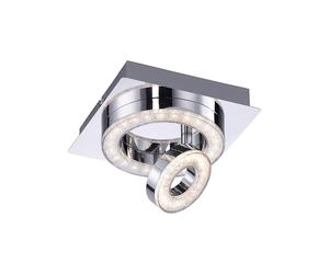 Plafoniera LED Regolabile B:17 CM Cromo Piccolo 3000 K Plafoniera Interno [EEK: E]