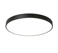 Plafoniera LED Rotonda, Lampada da soffitto Moderna nordica per cameretta dei Bambini, Nero + Bianco Freddo, 30 cm, 18 W