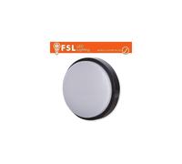 Plafoniera LED ROTONDA NERA 15W 4000K Ø18055 IP54