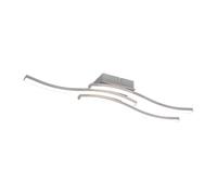 PLAFONIERA LED ROUTE ACCIAIO SATIN. 3 LUCI X 5W 4000K
